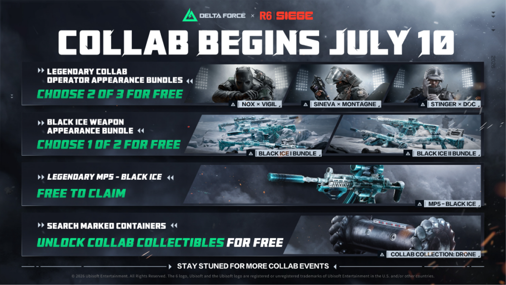 Delta Force Season Meltdown R6 Collab