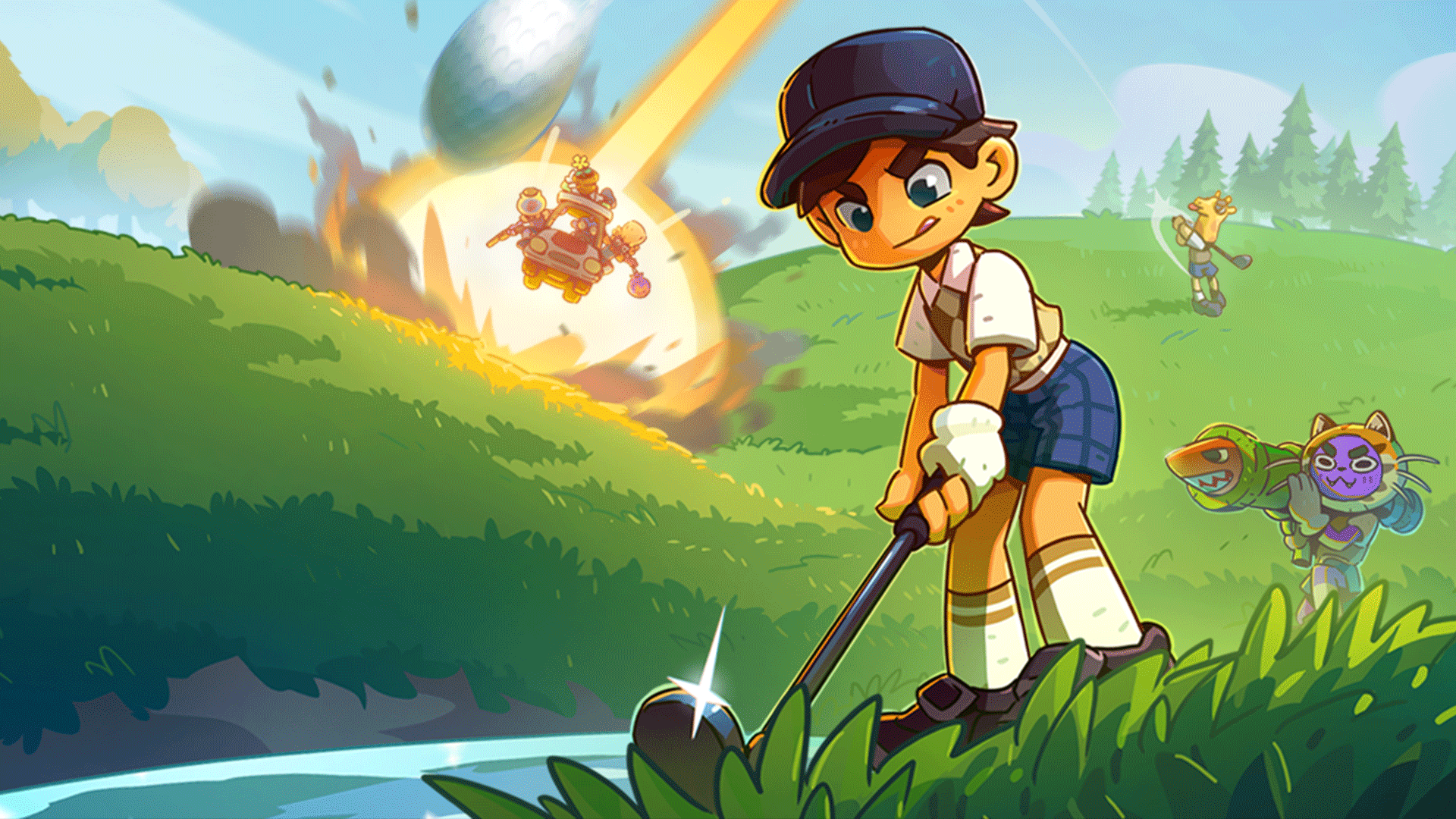 super battle golf