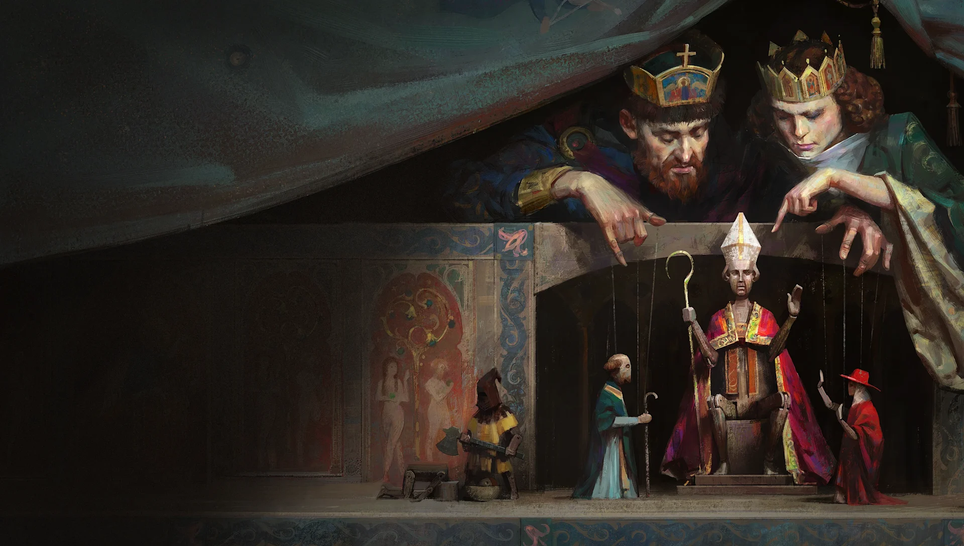 Crusader Kings III By God Alone Artwork